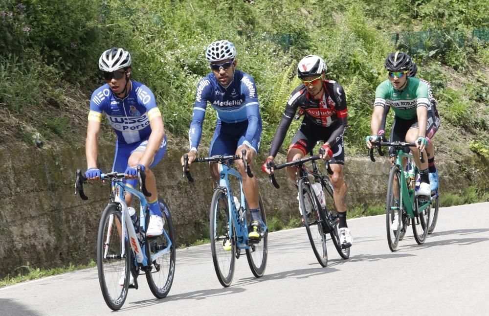 Primera etapa de la 61.ª edición de la Vuelta a Asturias: Oviedo-Pola de Lena