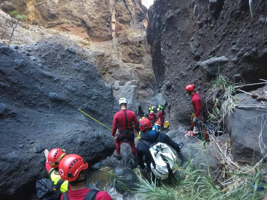 Complicado y peligroso rescate de más de 24 horas