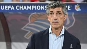 Imanol Alguacil, entrenador de la Real Sociedad