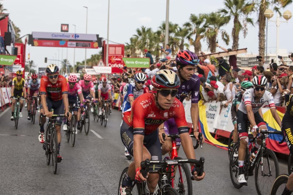 Llegada a Alicante de la tercera etapa de la Vuelta