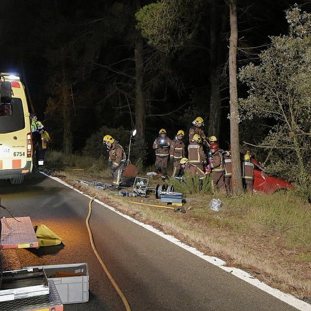 Accident de trànsit a la B-431, a Artés