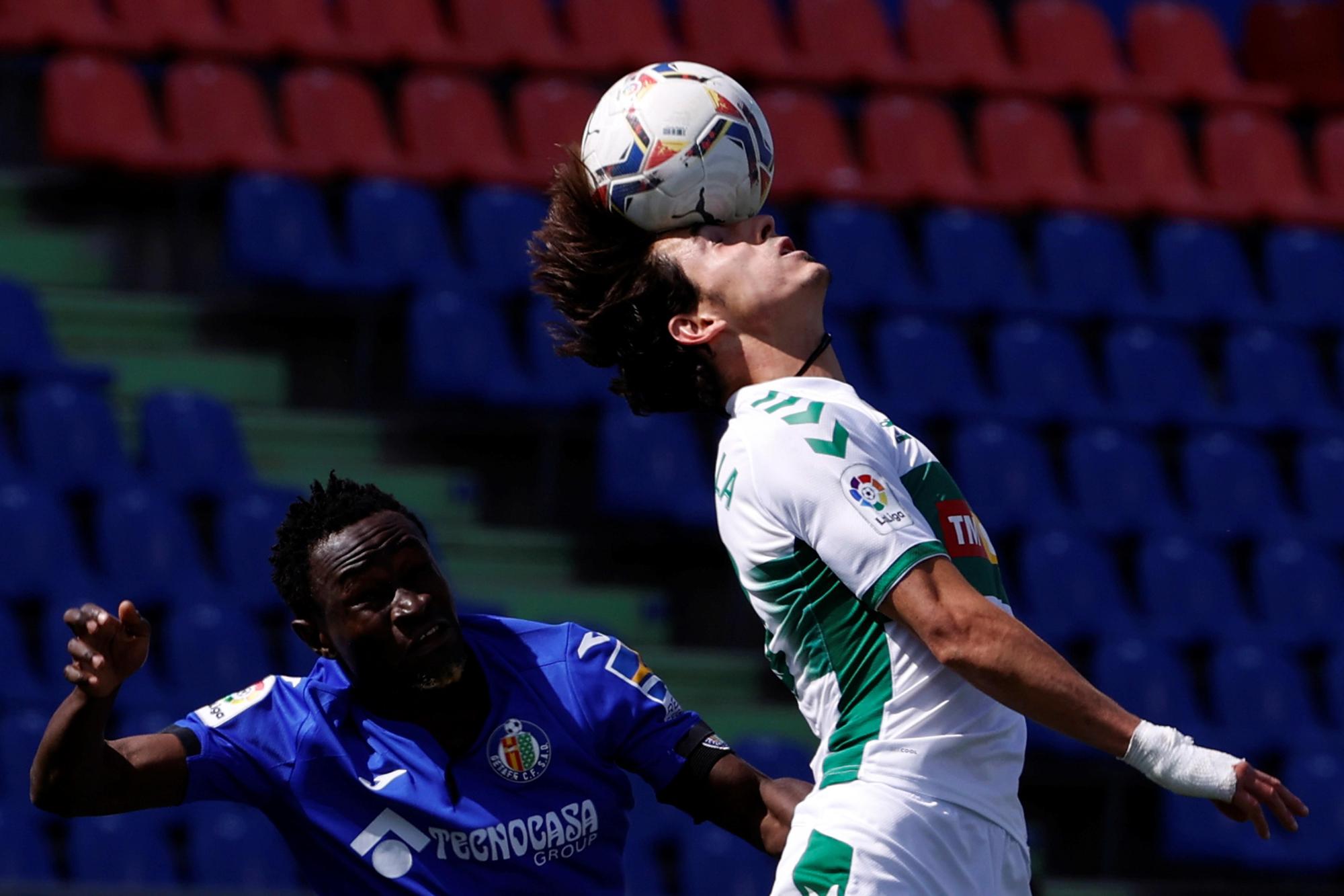 Las imágenes del Getafe-Elche