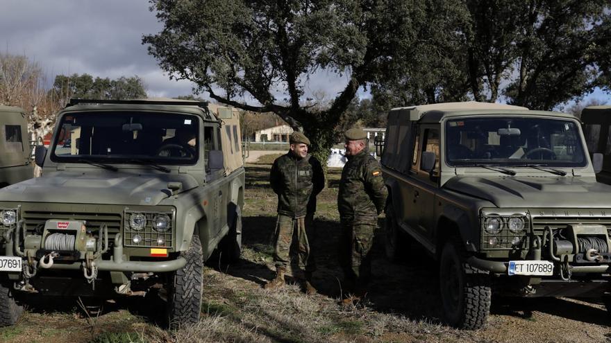 Por un Monte la Reina atractivo para los militares de Zamora y también de fuera