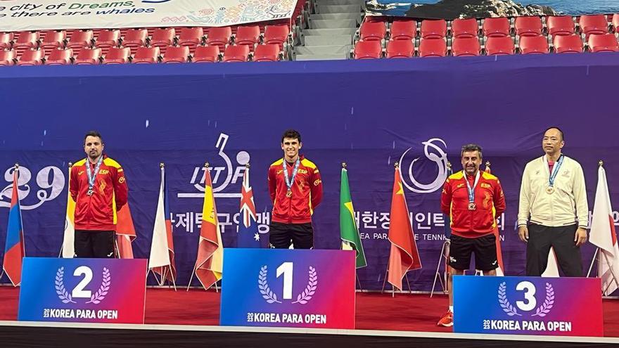 Juan Bautista Pérez se cuelga el bronce en Corea