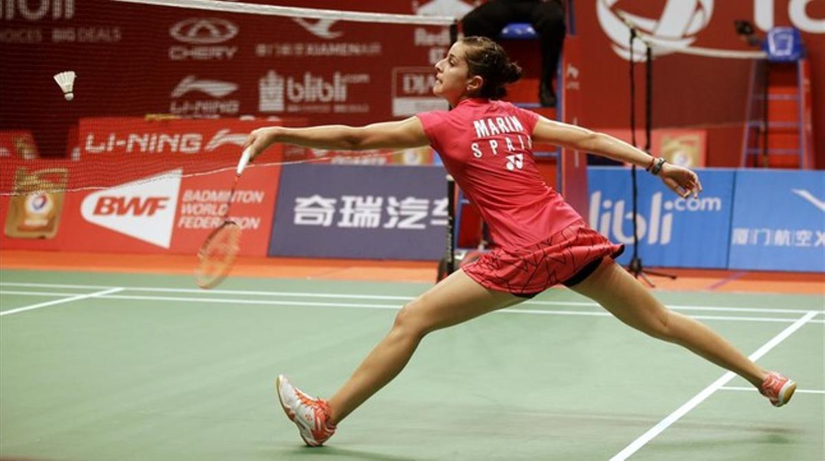 Carolina Marín al Campionat del Món de Bàdminton a Jakarta, Indonèsia