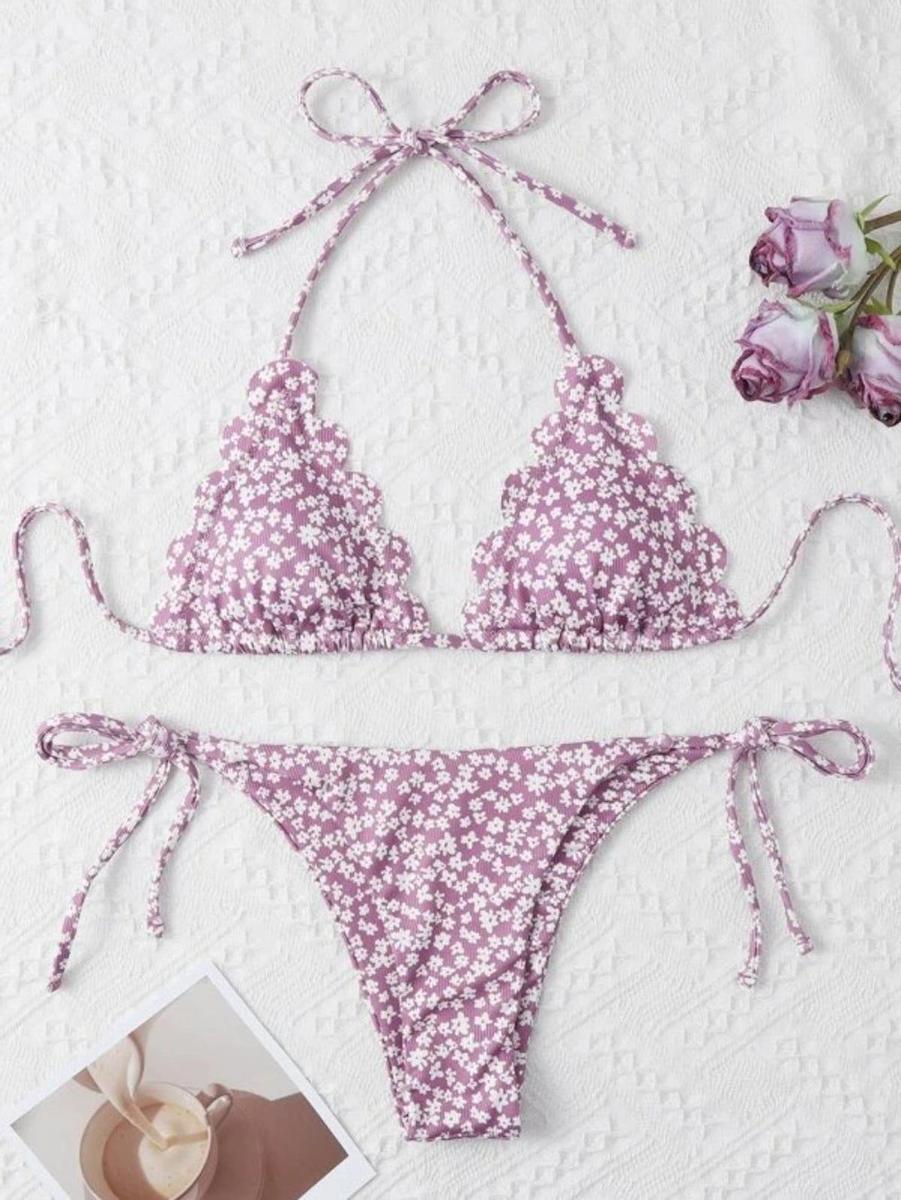 Bikini de margaritas de SHEIN (precio: 9 euros)