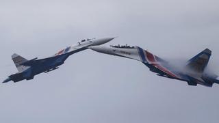 Un caza ruso impacta contra un dron estadounidense sobre el mar Negro