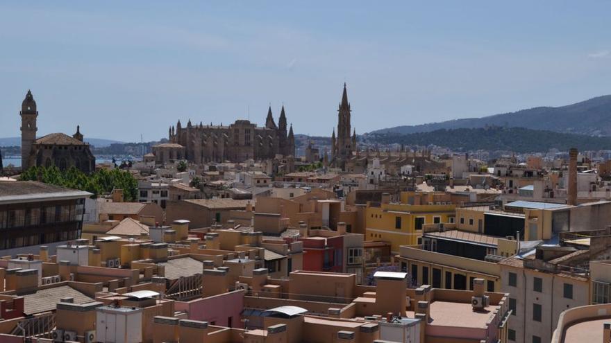 Vista aérea del centro de Palma. | EUROPA PRESS