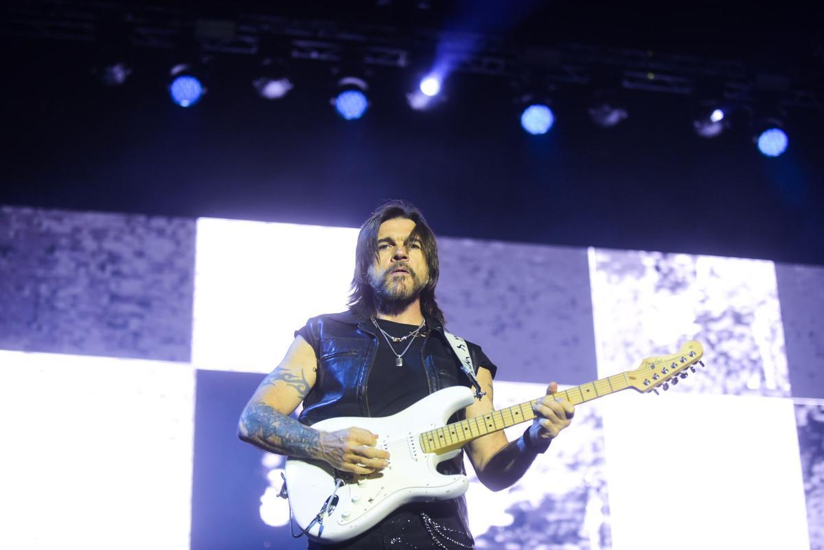 Juanes en la primera jornada del Morriña Fest en A Coruña.
