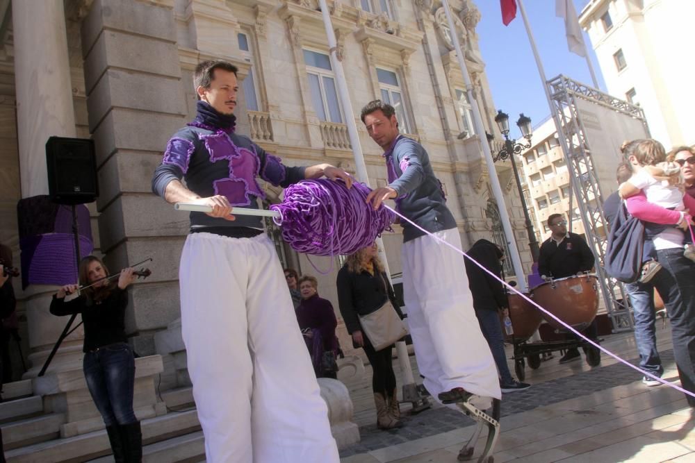 Actos del día de la Mujer en Cartagena