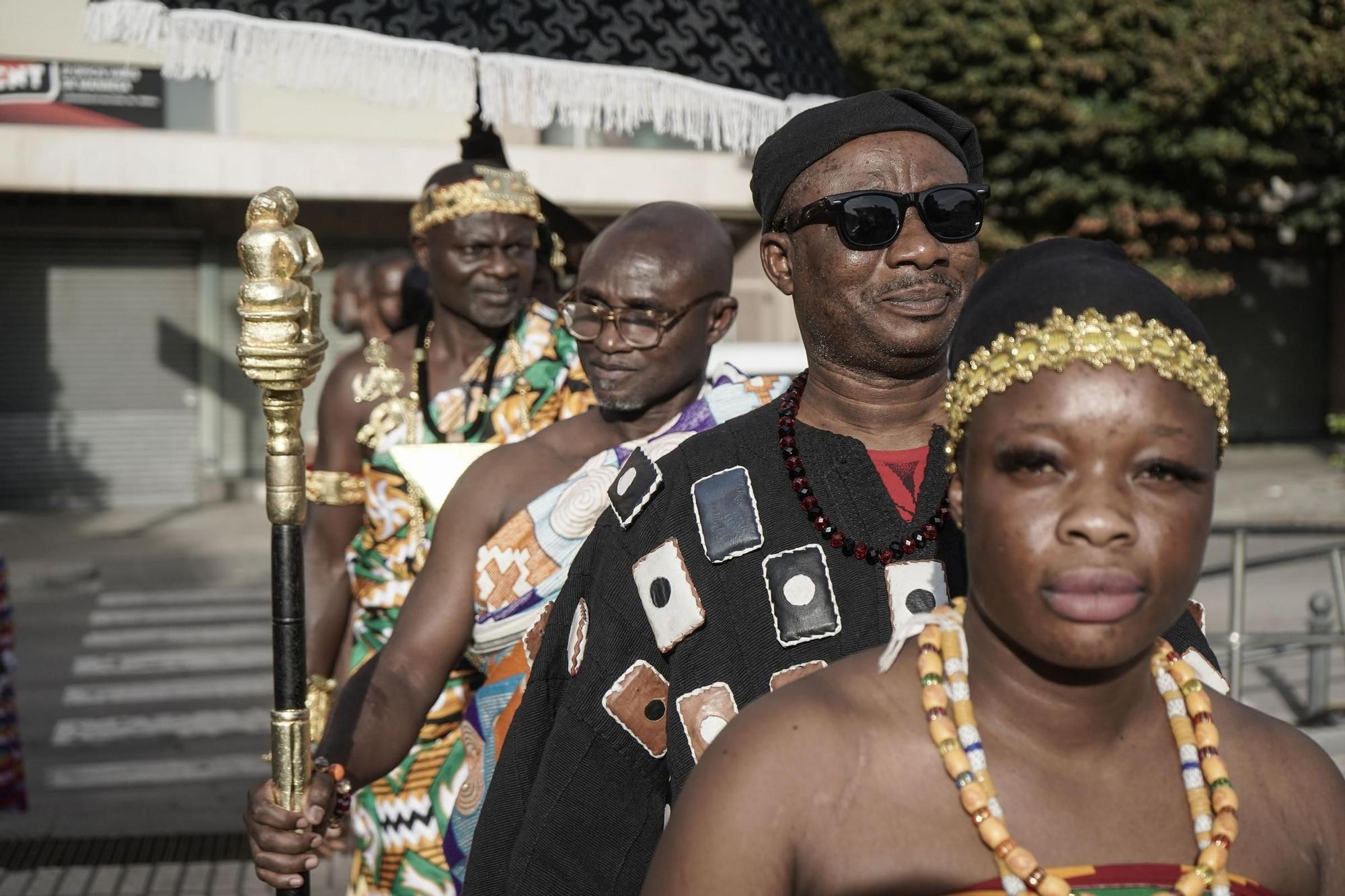 Totes les imatges de la festa solidària de la comunitat de Ghana