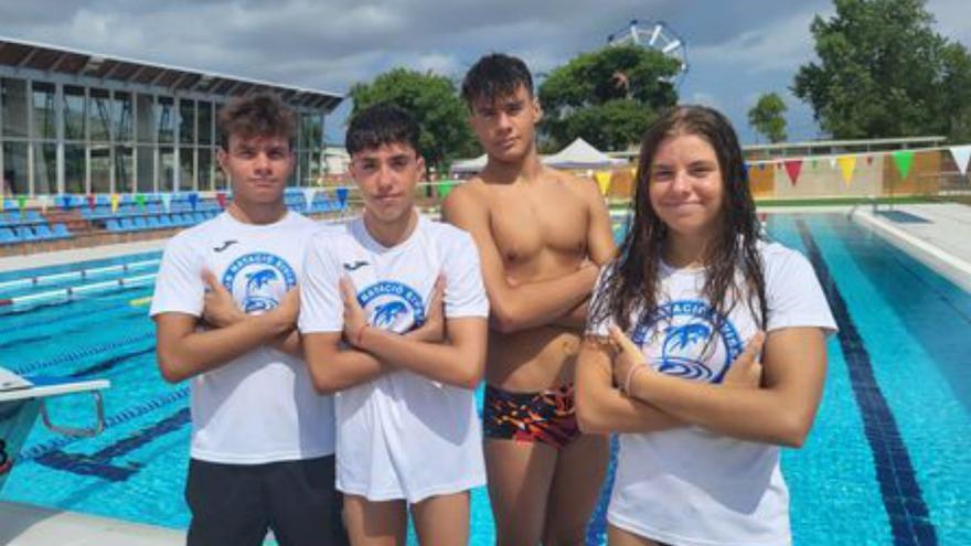 El CN Ibiza va  a Logroño con un equipo de cuatro nadadores para el Nacional de Verano Infantil
