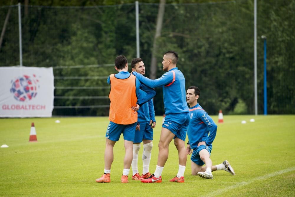 Entrenamiento del Real Oviedo