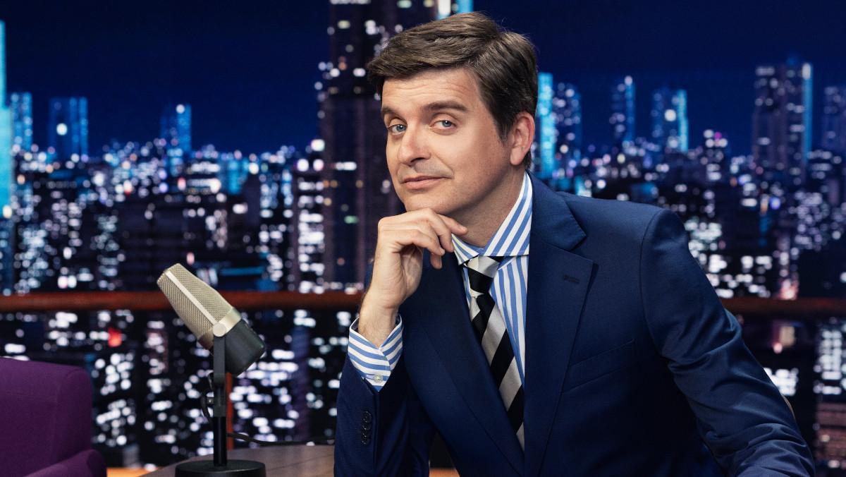 Marc Giró, en el plató de 'Cara al show'