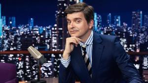 Marc Giró, en el plató de Cara al show