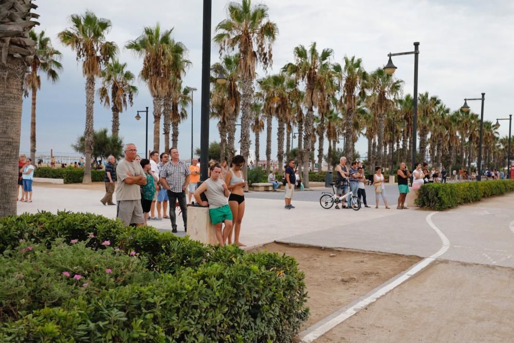 Incendio de la discoteca Akuarela Playa de València