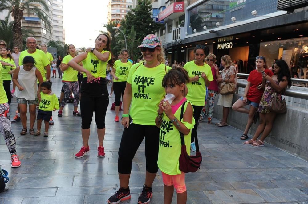 Zumba en la Avenida Libertad