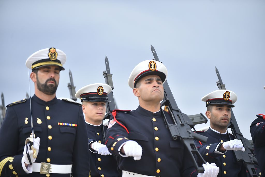 Aniversario de Infantería de Marina en Cartagena.