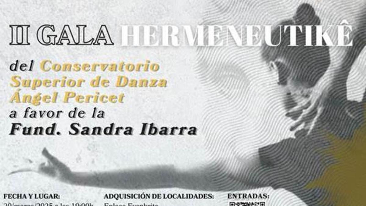 Cartel gala benéfica