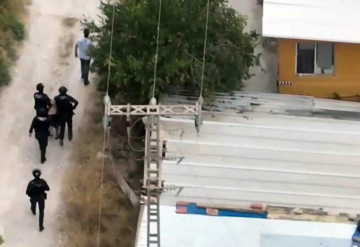 Capturado un prófugo de la justicia buscado por homicidio: vivía oculto en una chabola de Alguazas.