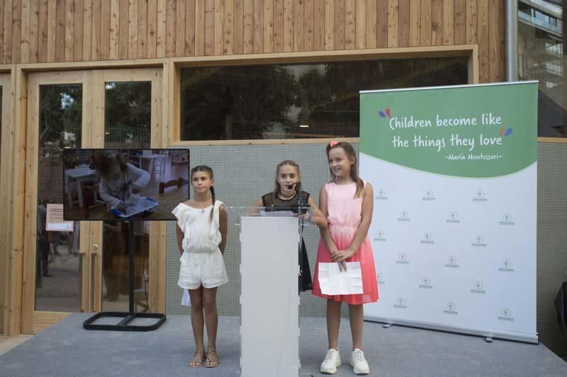 Inauguración de la nueva escuela Montesori en Paterna