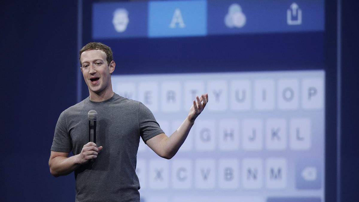 El fundador de Facebook, Mark Zuckerberg, durante una conferencia en San Francisco.