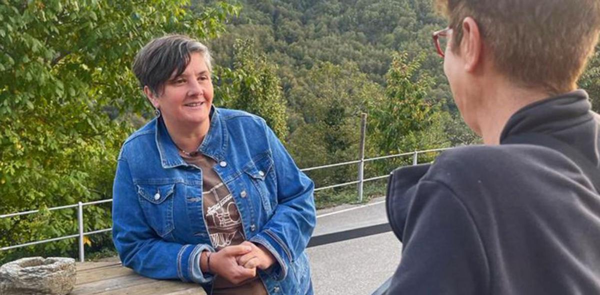 En Trabáu con Rosa Cunqueira