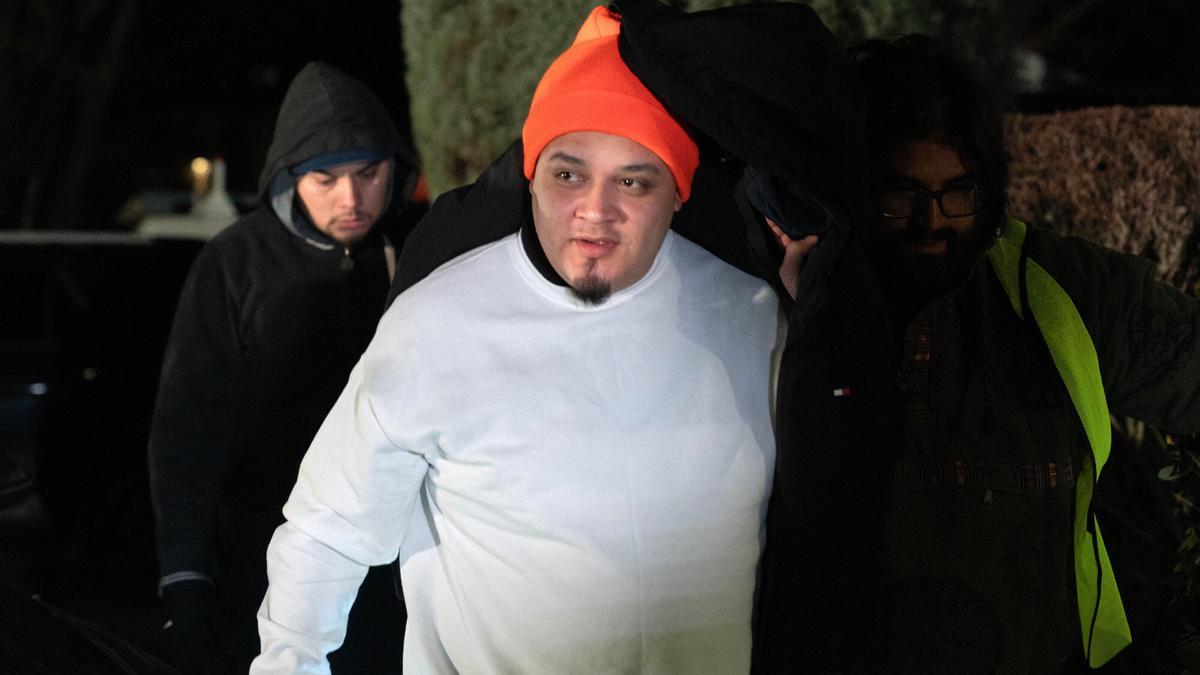 Kilmar Abrego García llega a su casa en Beltsville, Maryland.