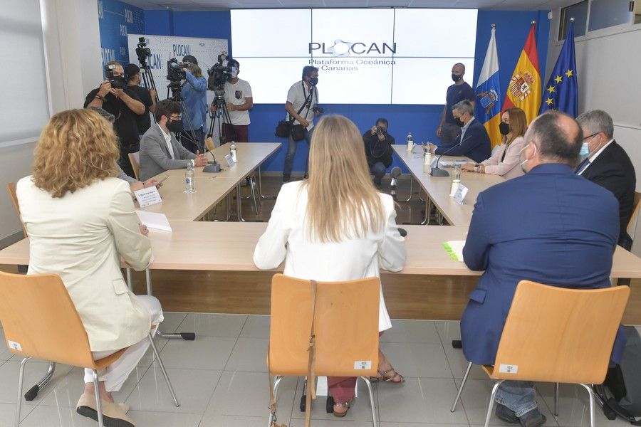 La secretaria de Estado de Energía, Sara Aagesen, visita la Plocan