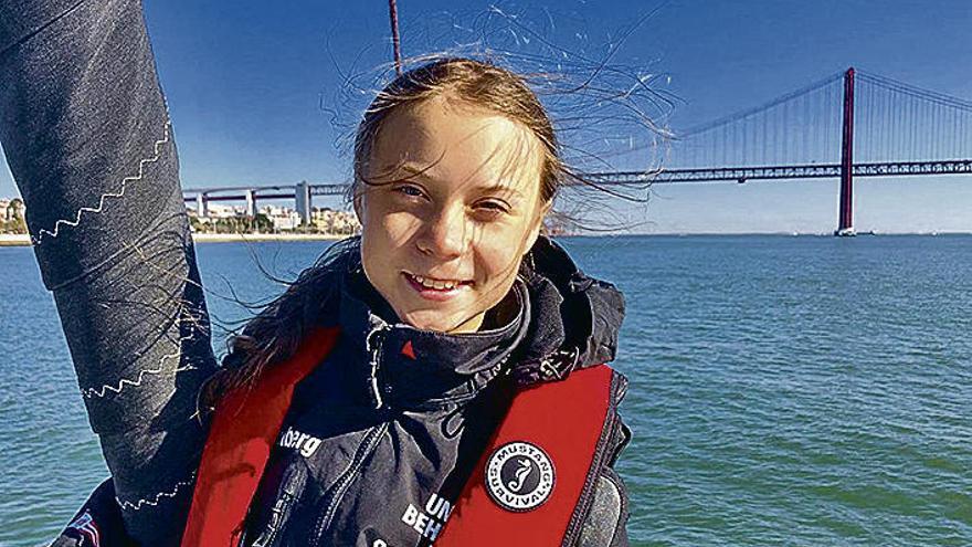 Greta Thunberg llega a Lisboa: &quot;Iré a Madrid para luchar por las próximas generaciones&quot;