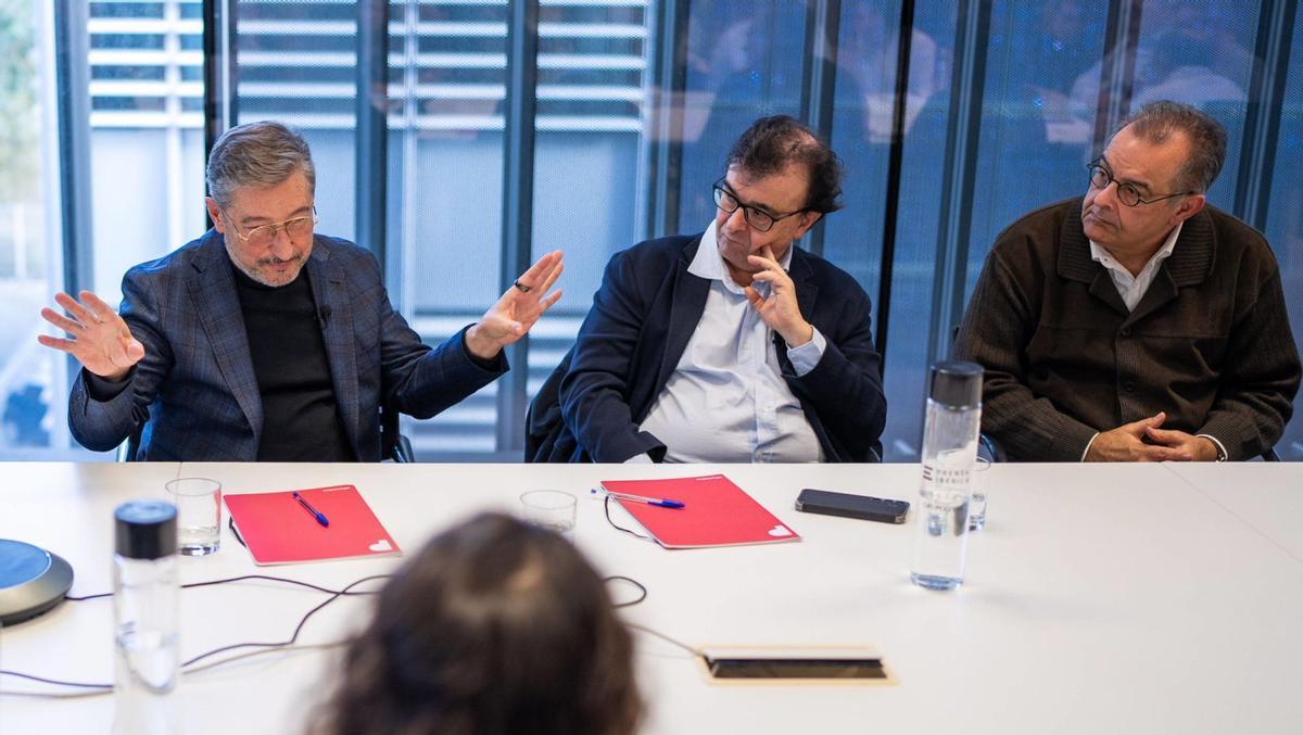 Cercas i els Roca, un dia al capdavant d’EL PERIÓDICO