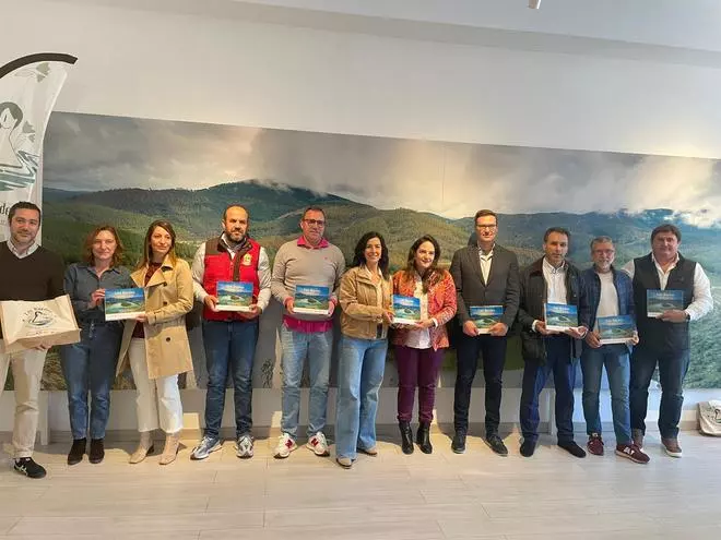 Reunión entre ayuntamientos de la comarca, Diputación de Cáceres y Junta de Extremadura por la candidatura de Paisaje Cultural de la UNESCO