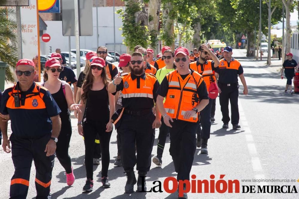 Peregrinación de Protección Civil a Caravaca