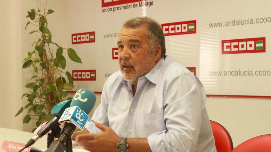 El secretario general del Sindicato de Sanidad de CCOO de Málaga, Rafael González.
