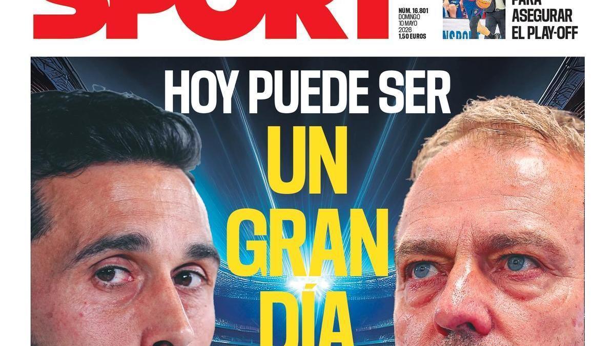 La portada SPORT de este domingo