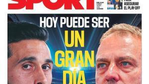 La portada SPORT de este domingo