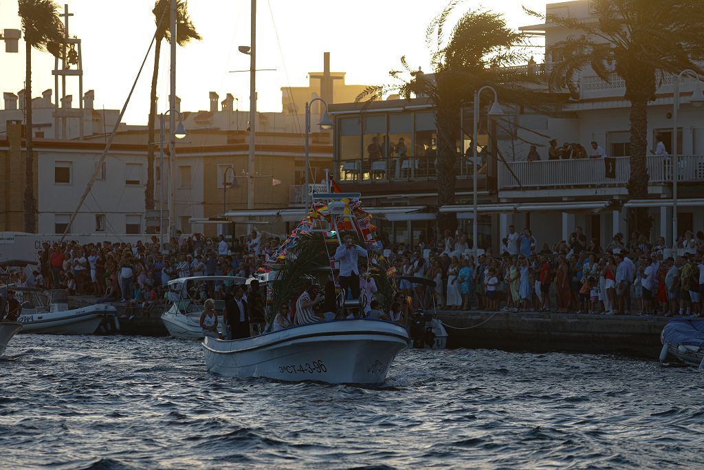 Procesión de la Virgen en Cabo de Palos y Los Nietos