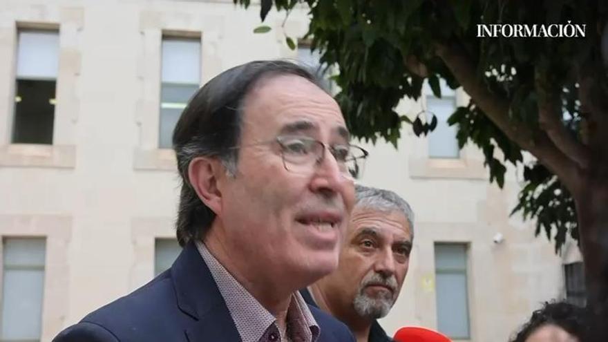 Declaraciones de los abogados del PSOE y Cs sobre la incomparecencia de los técnicos en el 