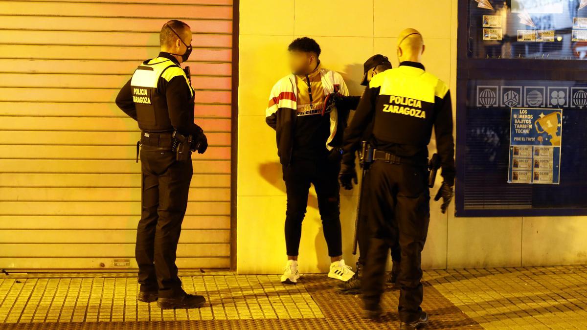 Detención de sospechoso en un caso reciente en Zaragoza de agresión sexual.