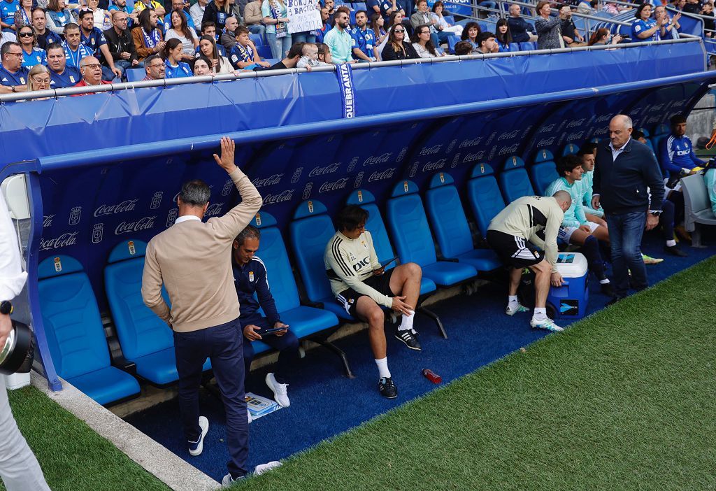 Las imágenes del partido Real Oviedo - FC Cartagena