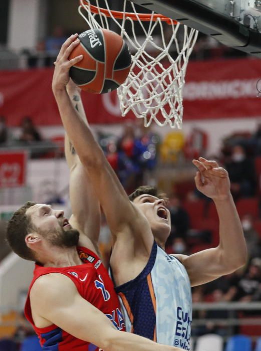 Partido CSKA Moscú - Valencia Basket