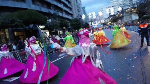 La magia de la Cabalgata en las calles de Vigo