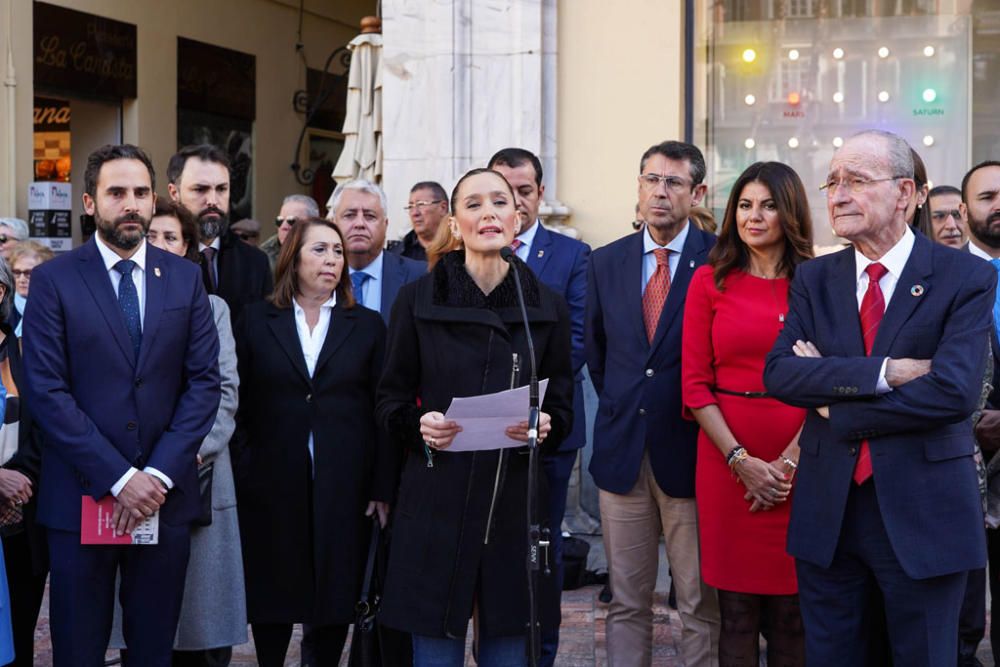 Acto en Málaga por el Día de la Constitución