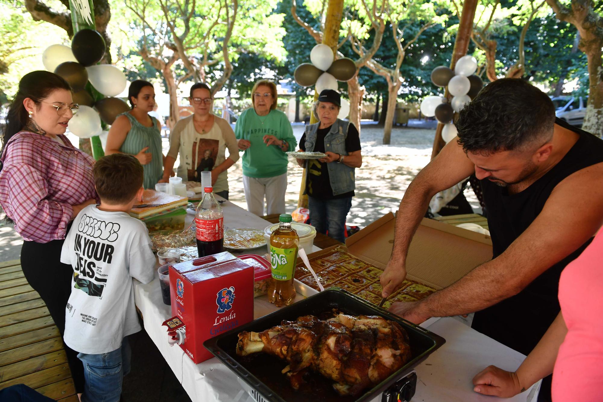 La romería de Santa Magarita cierra las fiestas de A Coruña