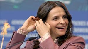 La actriz Juliette Binoche, en el festival de Berlín.