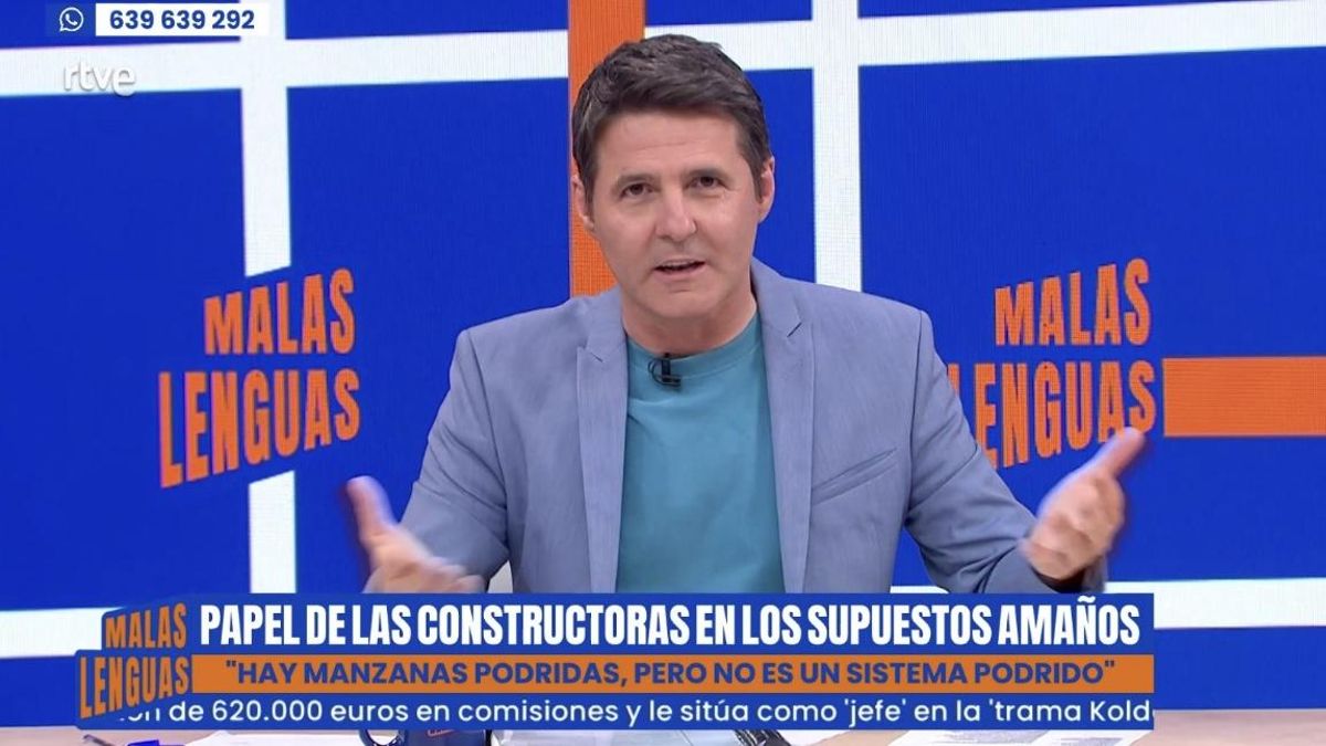 Jesús Cintora, en 'Malas lenguas'.