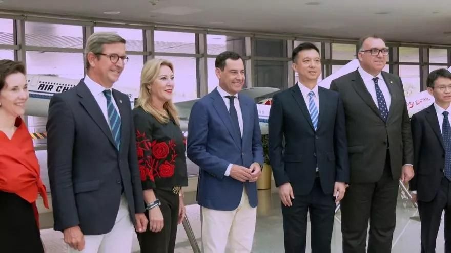 Málaga podría tener una conexión directa de avión con China en 2025