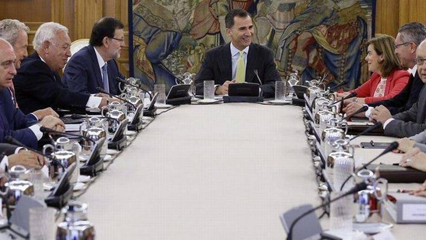 El Rey subraya ante el Gobierno la &quot;capacidad&quot; de España para &quot;superar&quot; sus retos