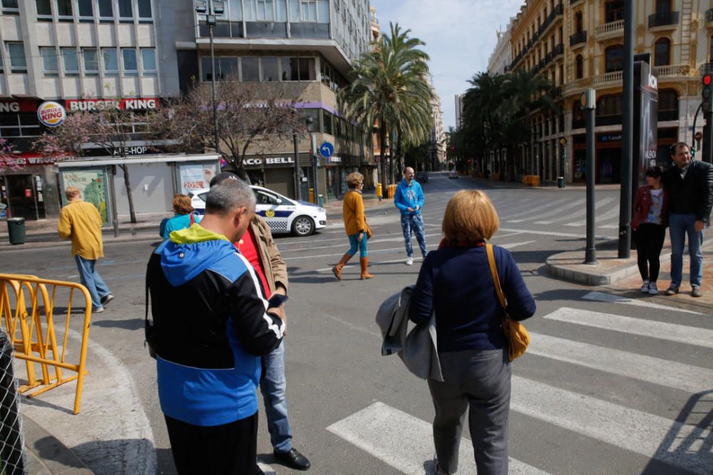 València confinada por el estado de alarma por coronavirus