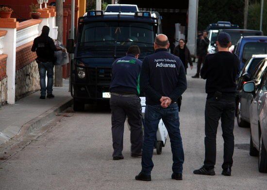 Operatiu policial a Sant Miquel de Fluvià